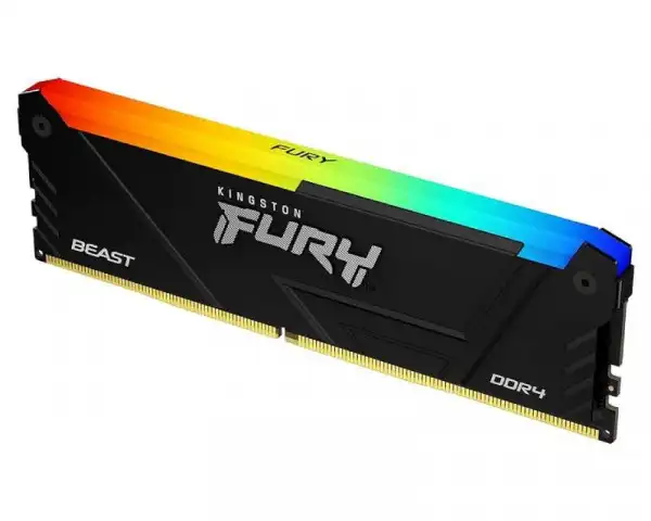 KINGSTON DIMM DDR4 32GB 3200MTs KF432C16BB2A32 Fury Beast RGB