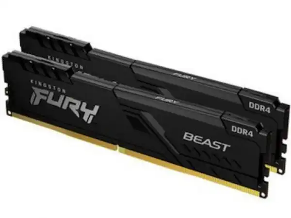 Memorija KINGSTON Fury Beast  KF432C16BBK2/32 32GB(2x16GB)/DIMM/DDR4/3200MHz/crna