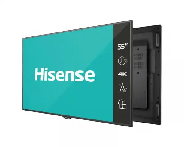 HISENSE 55 inča 55BM66AE 4K UHD 500 nita Digital Signage Display - 247 Operation Android 7