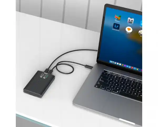 MAIWO Externo dual klon Kućište USB-C na 2 x M.2  NVMeSATA SSD, K2022CL
