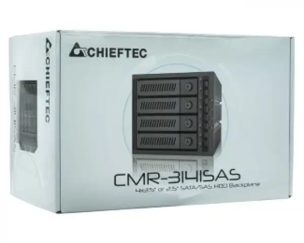 CHIEFTEC CMR-2131SAS 2 x 5.25'' SATA crna fioka za hard disk