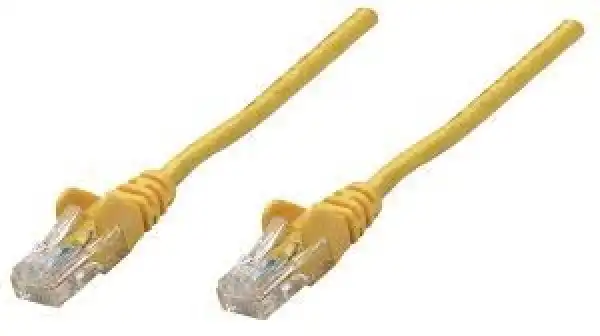 Intellinet prespojni mrežni kabal, Cat6, UUTP, 0.25m, žuti
