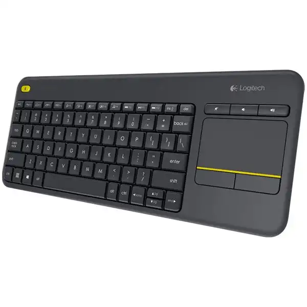 LOGITECH Wireless Touch Keyboard K400 Plus - EMEA - Slovenian layout - Black ( 920-008385 ) 