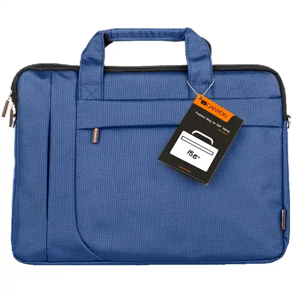 CANYON Fashion toploader Bag for 15.6'' laptop, Blue ( CNE-CB5BL3 ) 