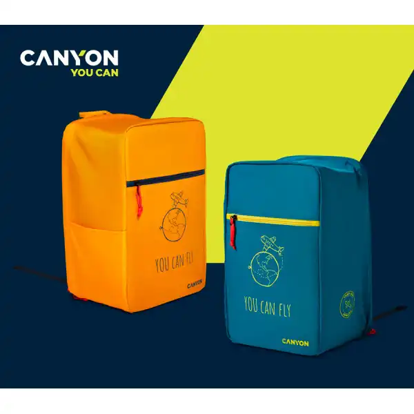 CANYON cabin size backpack for 15.6'' laptop,polyester,yellow ( CNS-CSZ03YW01 ) 