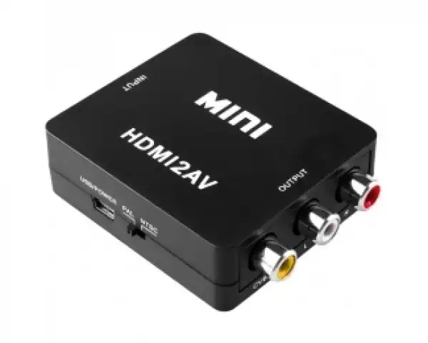 FAST ASIA Adapter HDMI - AV 3xRCA 1080P