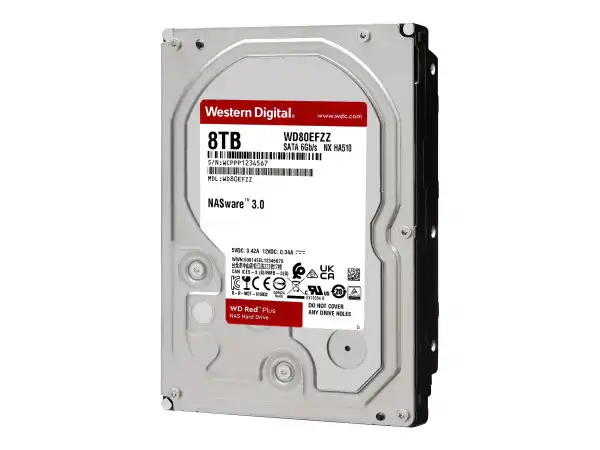 HDD WD 8TB WD80EFZZ SATA RED PLUS 5640RPM 128MB