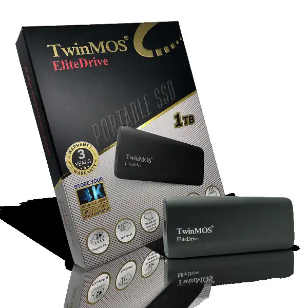 Eksterni SSD 1TB TwinMOS EliteDrive Gold USB 3.2Type-C PSSDGGBMED32B