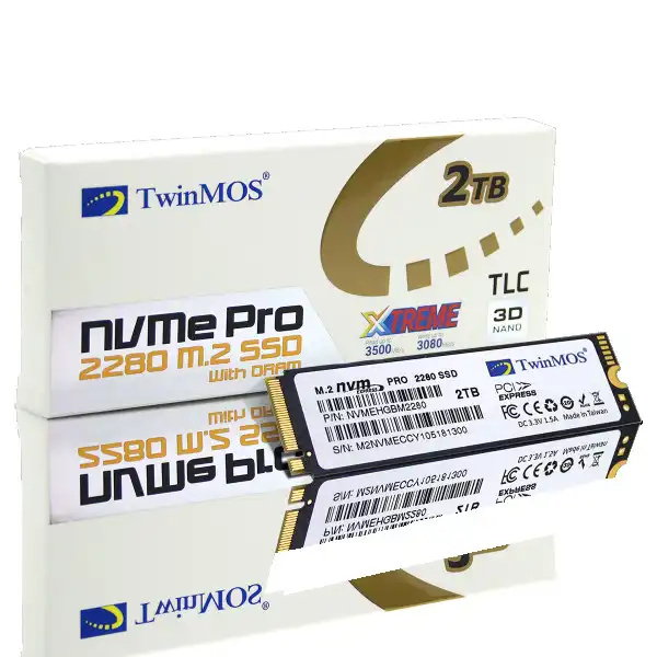 SSD M.2 NVMe 2TB TwinMOS 3500MBs3080MBs NVMEHGBM2280