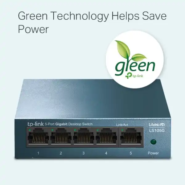 Switch TP-LINK LS105G Gigabit 101001000Mbps