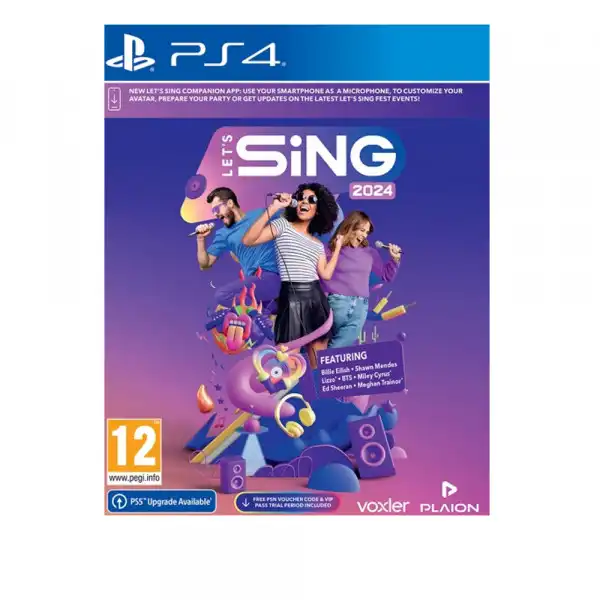 PS4 Let's Sing 2024