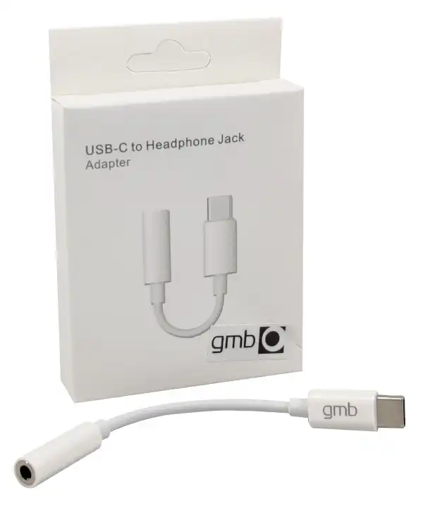 CCA-LM3,5F-01-BT Gembird headphone adapter 8-PIN to 3.5mm with retail box