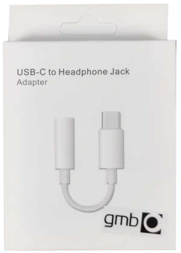 CCA-LM3,5F-01-BT Gembird headphone adapter 8-PIN to 3.5mm with retail box