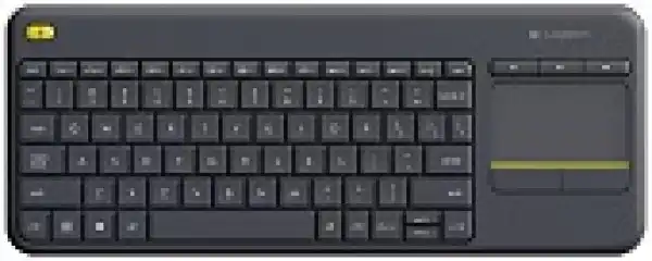 LOGITECH Wireless Touch Keyboard K400 Plus, US, Built-in Touchpad, 2.4GHz, Unifying receiver, Volume Control, Black ( 920-007145 )