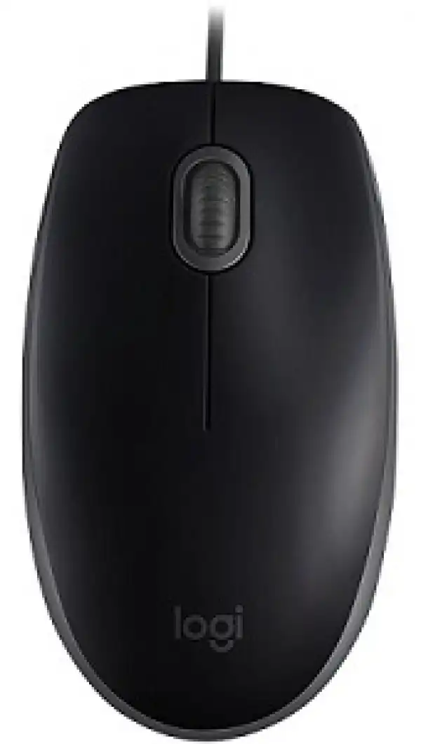 B110 Silent Optical USB Mouse OEM, Black ( 910-005508 ) 