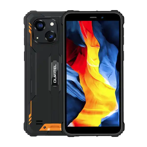 Oukitel WP20 pro black orange Rugged Smartphone/4GB/64GB/6300mAh/Android12 ( 146566 )