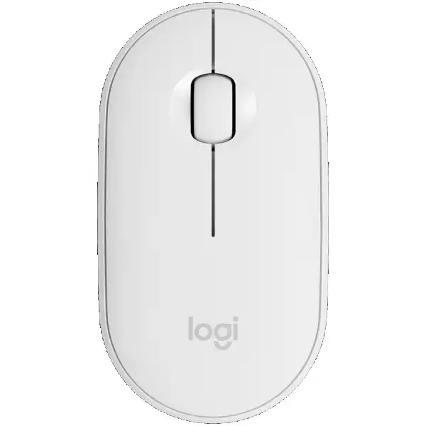 LOGITECH M350S Pebble 2 Bluetooth Mouse - TONAL WHITE - DONGLELESS ( 910-007013 ) 