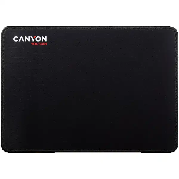 Canyon Mouse pad,350X250X3MM,Multipandex ,fully black with our logo (non gaming),blister cardboard ( CNE-CMP4 )