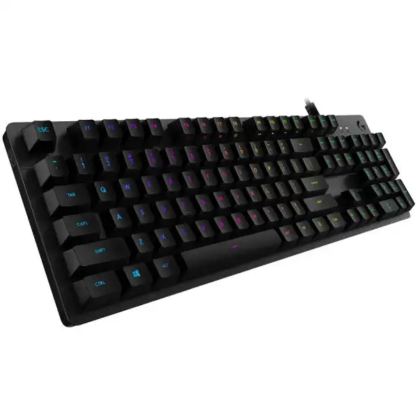 LOGITECH G512 CARBON LIGHTSYNC RGB Mechanical Gaming Keyboard with GX Brown switches-CARBON-US INTL-USB ( 920-009352 ) 