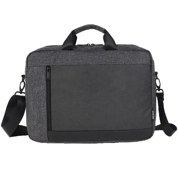 CANYON Laptop bag for 15.6 inch410MM x300MM x 70MMDark GreyExterior materials: 100% PolyesterInner materials:100% Polyester ( CNS-CB5G4 )