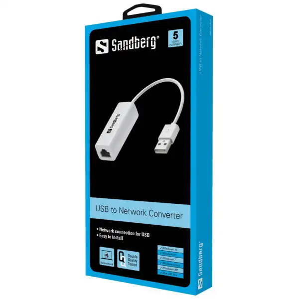 Adapter Sandberg USB-LAN 10100Mbps 133-78