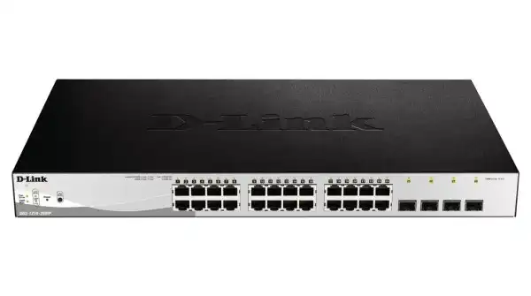 D-Link LAN Switch DGS-1210-28MPE 101001000 24PoEport4SFP Smart
