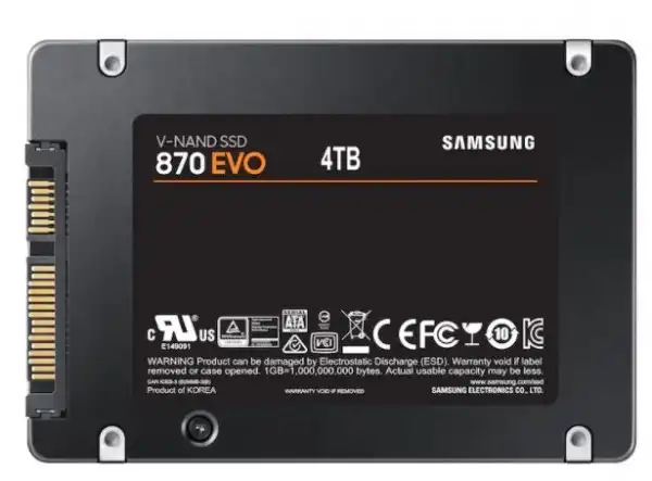 SSD Samsung 4TB 870 EVO MZ-77E4T0B