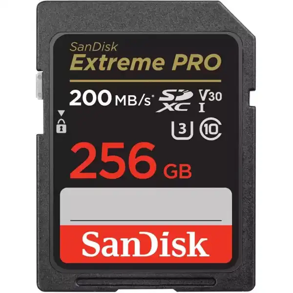 Micro SDXC SanDisk 256GB Extreme PRO, SDSDXXD-256G-GN4IN