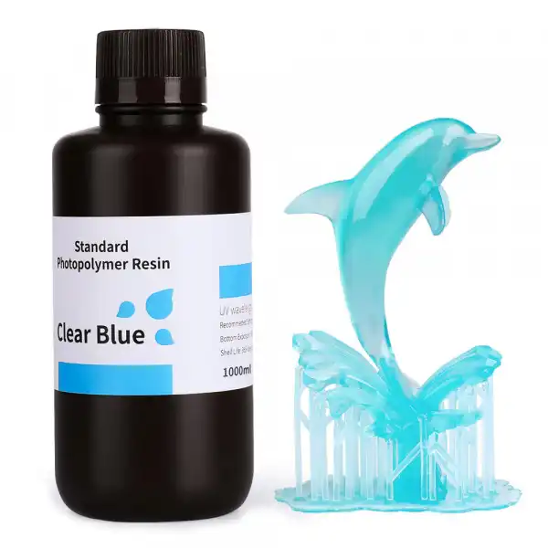 Standard Resin 1kg - Clear Blue