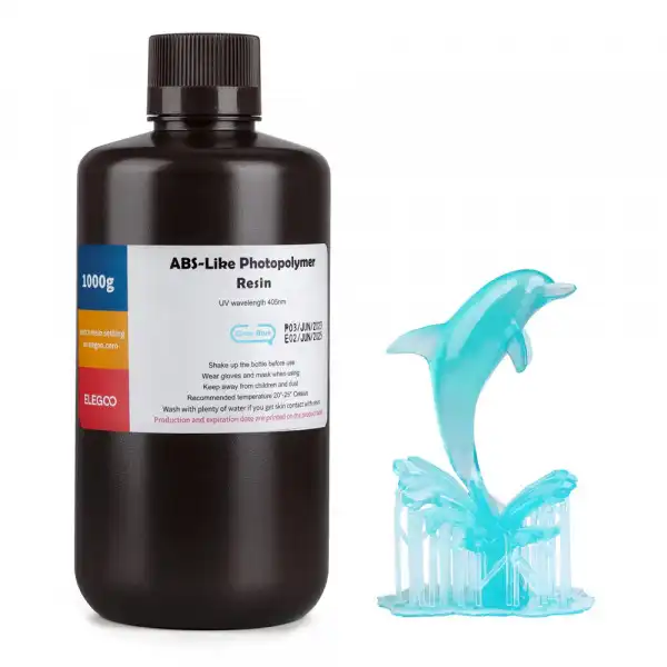 ABS-like Resin 1000g Clear Blue