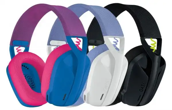 Logitech G435 Lightspeed Wireless Gaming Headset, White