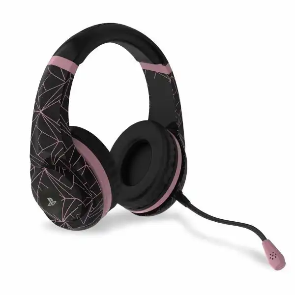 PS4 Rose Gold Edition Stereo Gaming Headset - Abstract Black