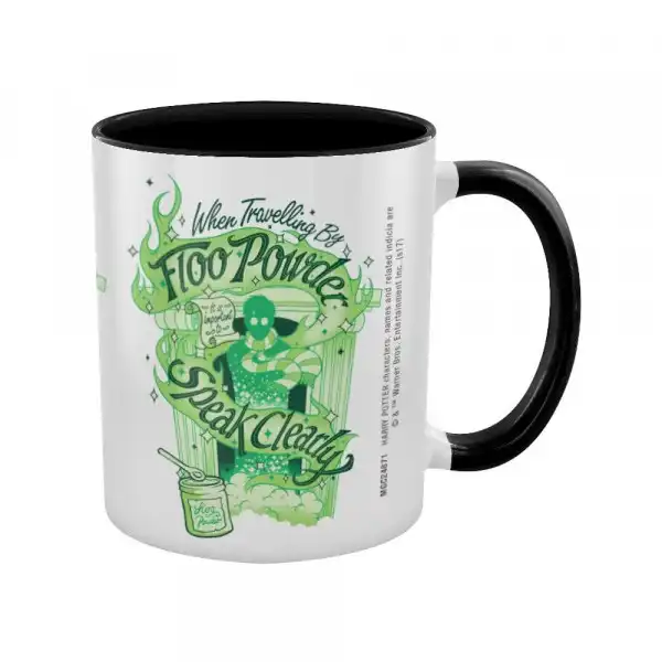 Harry Potter (Floo Powder) Black Mug