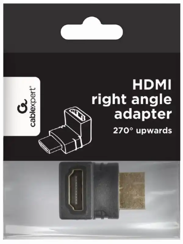 A-HDMI270-FML Gembird HDMI desni ugao adapter, 270 navise.