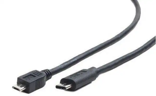 CCP-USB2-mBMCM-1M Gembird USB 2.0 Micro BM to Type-C cable (Micro BM/CM), 1 m