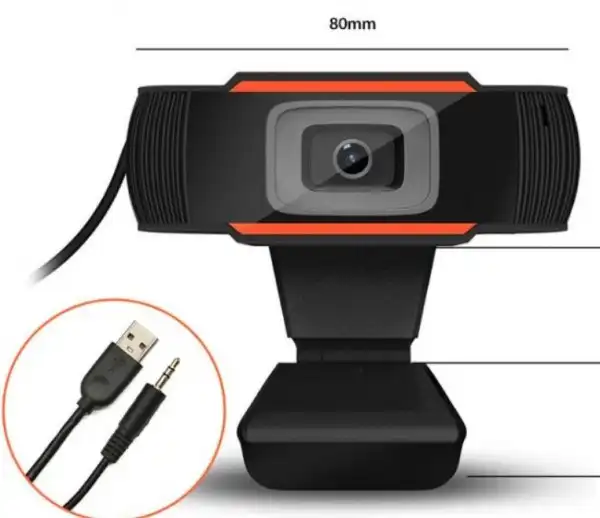 CAM83U ** Gembird Web kamera sa mikrofonom 720p USB+3,5mm  (879)