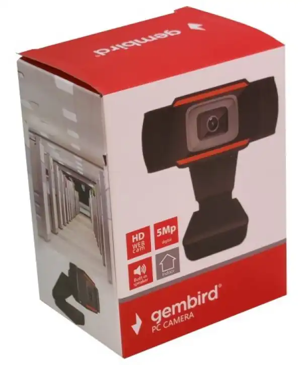 CAM83U ** Gembird Web kamera sa mikrofonom 720p USB+3,5mm  (879)