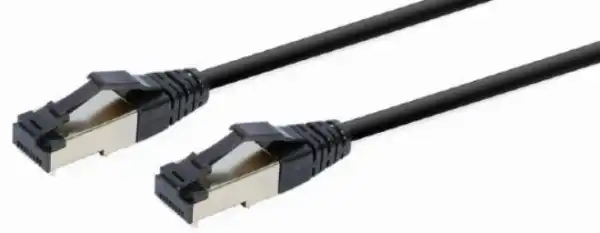 Gembird Mrezni kabl S/FTP Cat.8 LSZH patch cord, black 7,5m PP8-LSZHCU-BK-7.5M