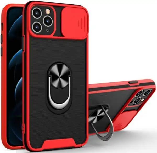 GEMBIRD MCTR8-XIAOMI Redmi Note 8 Pro Futrola Magnetic Defender Silicone Red