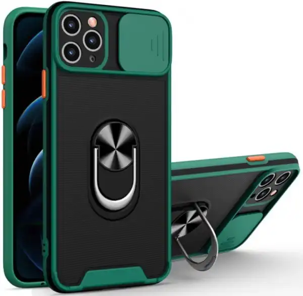 GEMBIRD MCTR8-IPHONE 11 Pro Futrola Magnetic Defender Silicone Dark Green