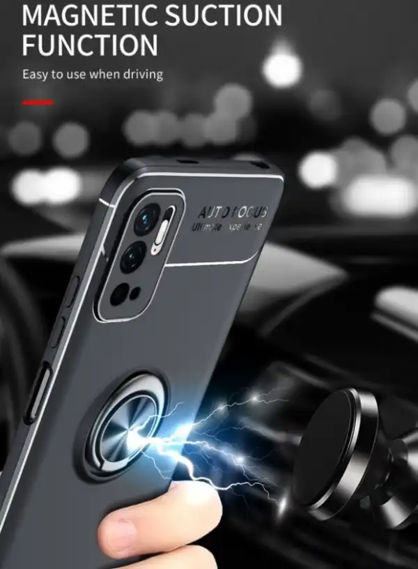 GEMBIRD MCTK71-OnePlus 8 Pro Futrola Elegant Magnetic Ring Black