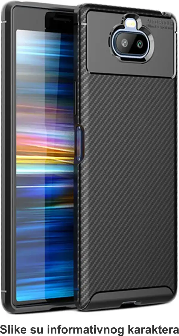 GEMBIRD MCTK74-IPHONE 11 Pro Futrola Carbon Fiber Silicone Black