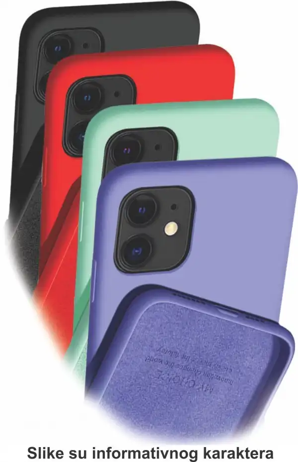 GEMBIRD MCTK5-IPHONE 12 Pro Max Futrola Soft Silicone Red