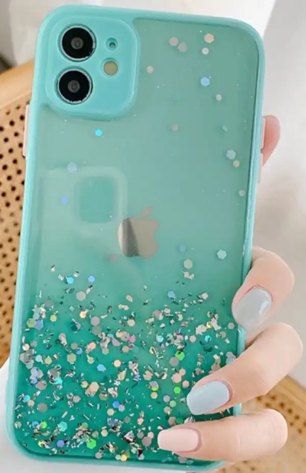 GEMBIRD MCTK6-SAMSUNG S21 Furtrola 3D Sparkling star silicone Turquoise