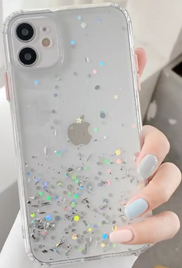 GEMBIRD MCTK6-IPHONE XS Max Furtrola 3D Sparkling star silicone Transparent