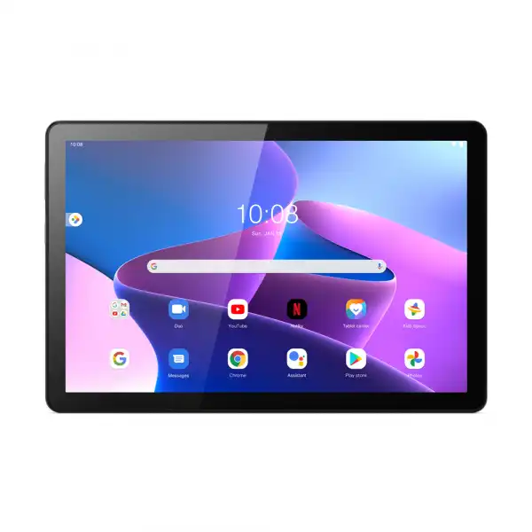 LENOVO Tab M10 (3rd Gen TB328XU) Tablet (Storm Grey, Metal, 4G LTE, Clear Case) 10.1'' WUXGA (1920x1200) IPS, T610 8-Core 1.8GHz, 4GB, 64GB, GPS, W