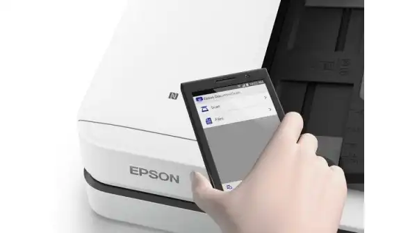 EPSON Scanner WorkForce DS-1660W, Flatbed A4, ADF (50 pages), 25 ppm, WiFi, USB 3.2 ( B11B244401 )