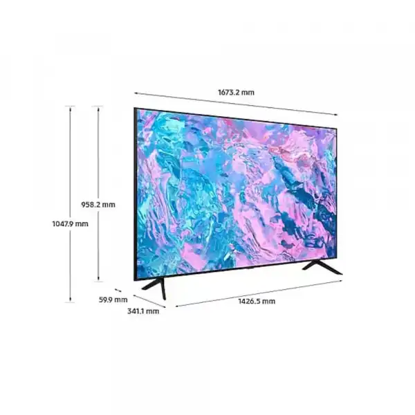 SAMSUNG Televizor CU7000 Crystal UE75CU7172UXXH, 4K Ultra HD, Smart