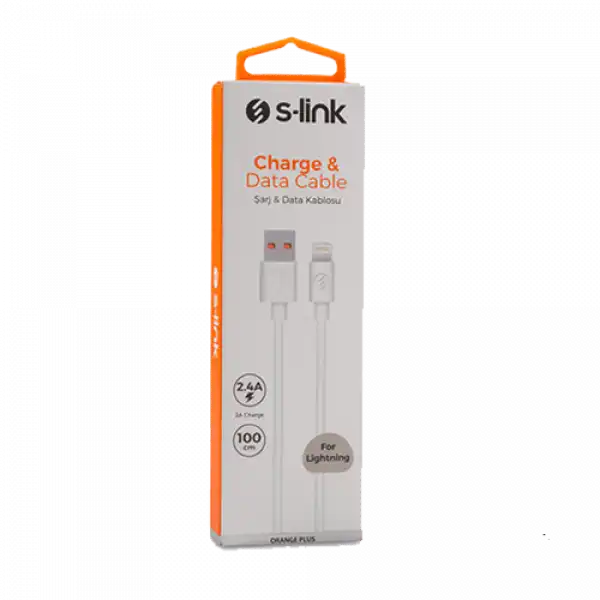 S-LINK USB data kabl Lightning 1 m, 2.4 A - SL-X242