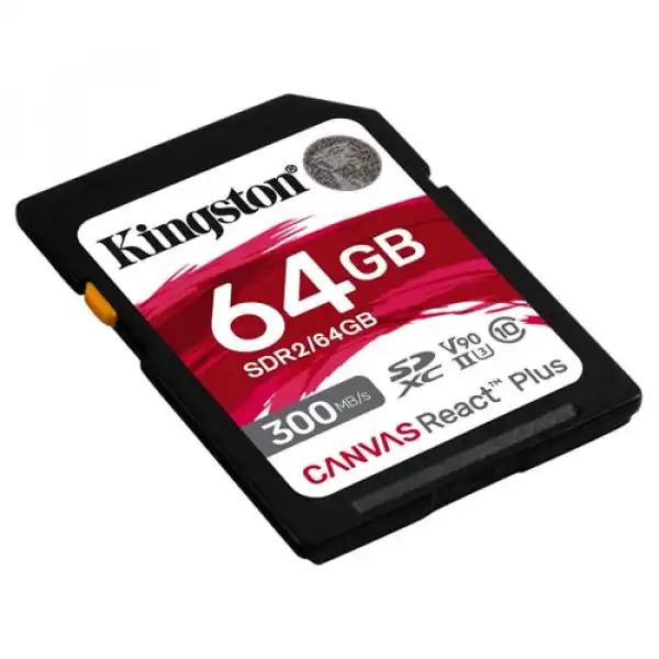 KINGSTON Memorijska kartica 64GB Canvas React Plus - SDR2/64GB